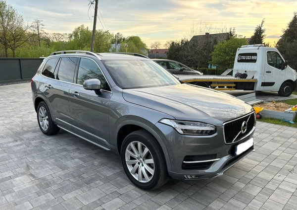 Volvo XC 90 cena 129999 przebieg: 82075, rok produkcji 2017 z Brzesko małe 407